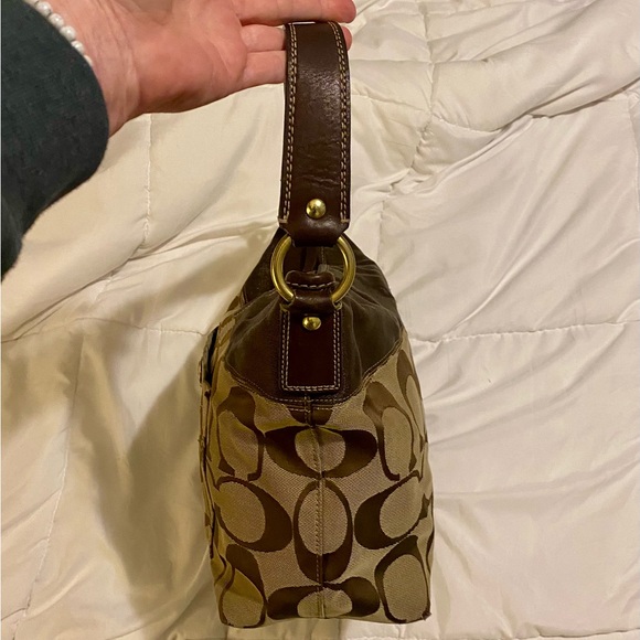 3-piece’s !!! Authentic Coach purse, Authentic Genuine leather wallet & wristlet - Picture 14 of 16